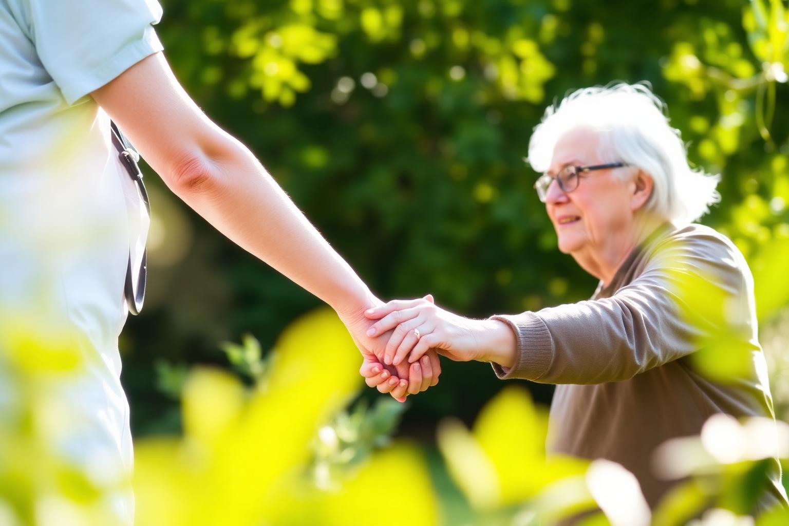 Carer with NDIS participant